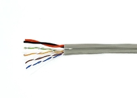UTP CAT5E+2C 0.75mm2 4P 0.5CCA Bulk Cable Wire , Siamese Cable For CCTV