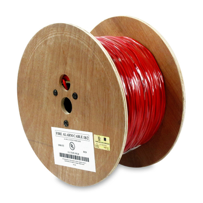 12AWG Fire Resistant Cable FPL-CL2  Bare Copper Notification Circuits Low Voltage