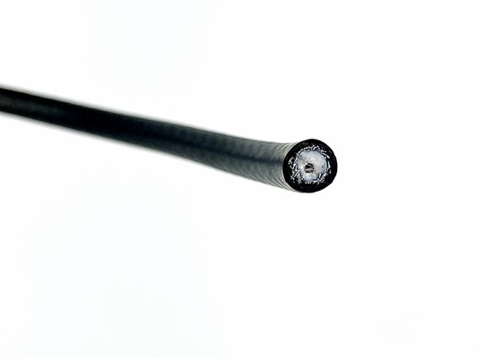 RG6U 75 Ohm Video Cable , 75 Ohm TV Cable Tril Shield Black PVC CPR Approved