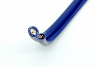 RG6+2x0.75MM2 Power Complex Siamese Coax Cable Blue PVC Outer Jacket