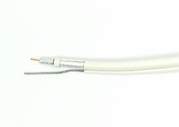RG6-M 75 Ohm Self Supporting Cable , CATV Coaxial Cable 75 Ohm With Galvanized Steel Messenger