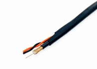 RG59+2C Outdoor Black PVC Coaxial Cable Wire For Camera Surveilance System
