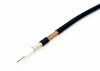 RG59U 75 Ohm Coaxial Cable 3.7Foam PE Golden Color Foil Customized Color