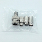 BNC Male Crimp On Style Bayonet Nut Coaxial Cable Connector For RG58/ RG59/ RG6 CCTV