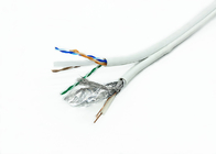 CAT6 Siamese Camera Cable UTP Lan With RG58U Coax Combo For Monitoring System