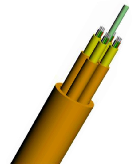 MPC＞24f Indoor FRP Multi Purpose Cable Non - Metallic Strength Member