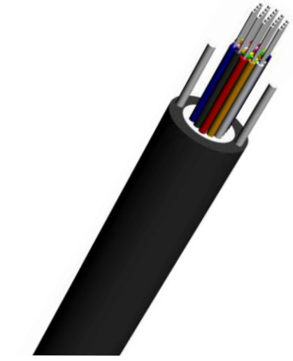 Telecom CATV Indoor Fiber Optic Cable EFONA006 ⅠTight Buffered Distribution