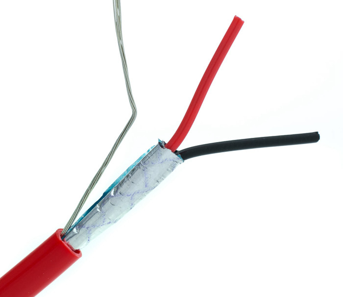 16AWG Fire Alarm Cables , Fire Protection Cable Class 2 Bare Copper For Smoke Alarm