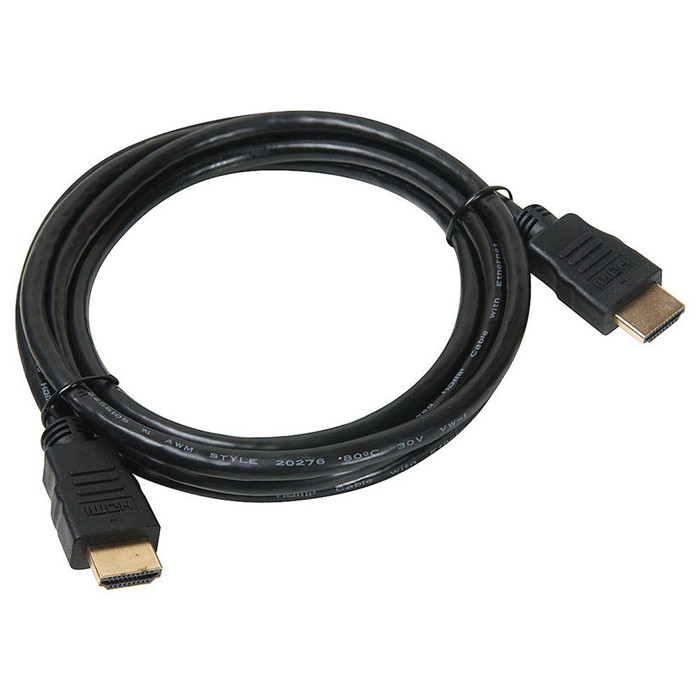 1.4V Gold Plated HDMI AV Ethernet Patch Cable A Male To A Male 1080P 4K