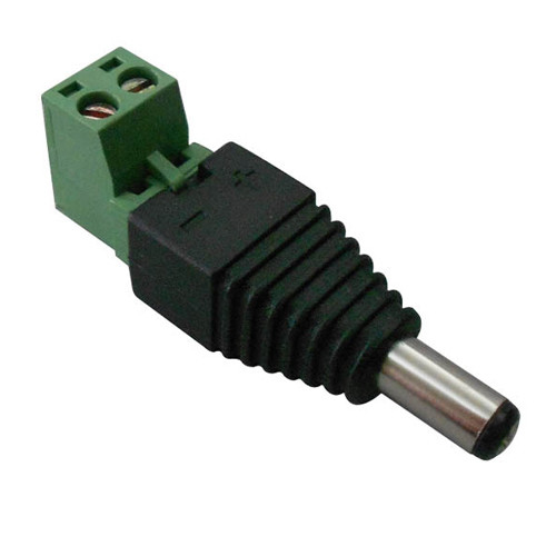2.1mm Screw DC Male Plug CCTV Cable Accessories Camera Terminal 12V Low Voltage Power Limited