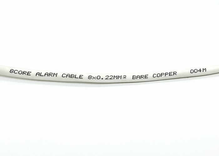 8 Cores 0.22mm² TCCA Stranded Security Alarm Cable For Home Alarm / Lighting