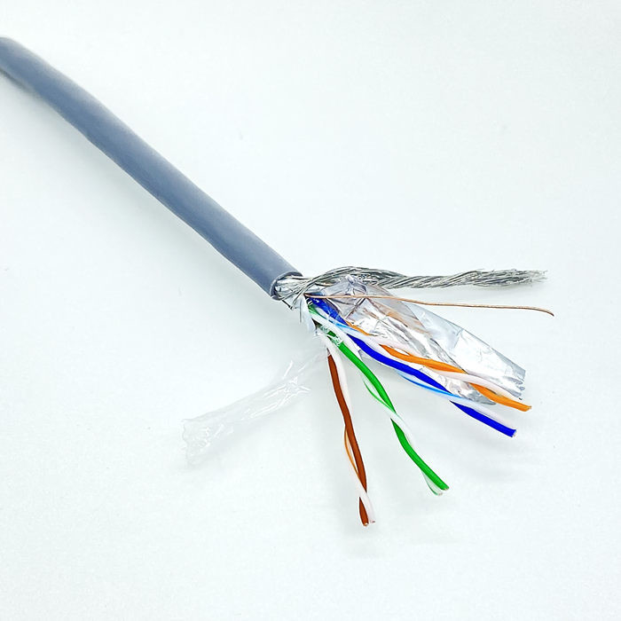1000Mbps Double Shielded SF UTP Bulk CAT5E Cable