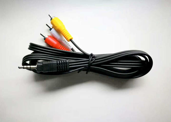3.5mm TRRS mini jack-3RCA Male Video and AudioCable Data Communication Cable 1.5meter