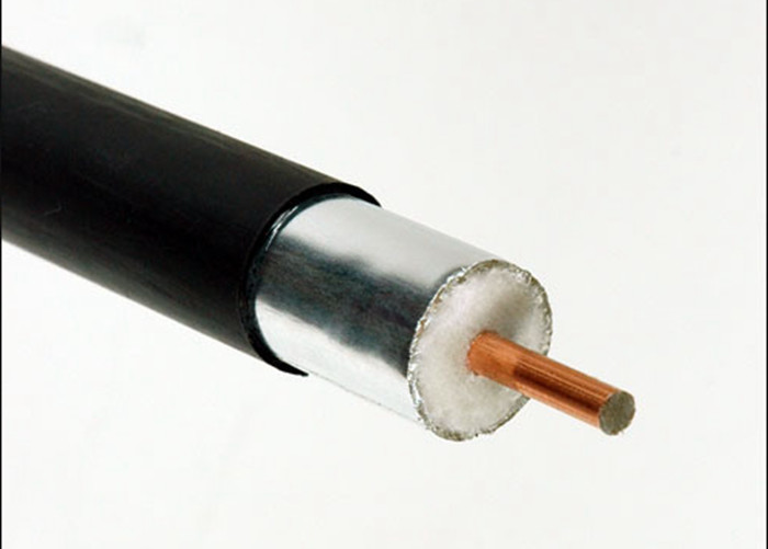 QR500 AL Tube Shielded Coaxial Cable , CATV Trunk Coaxial Cable