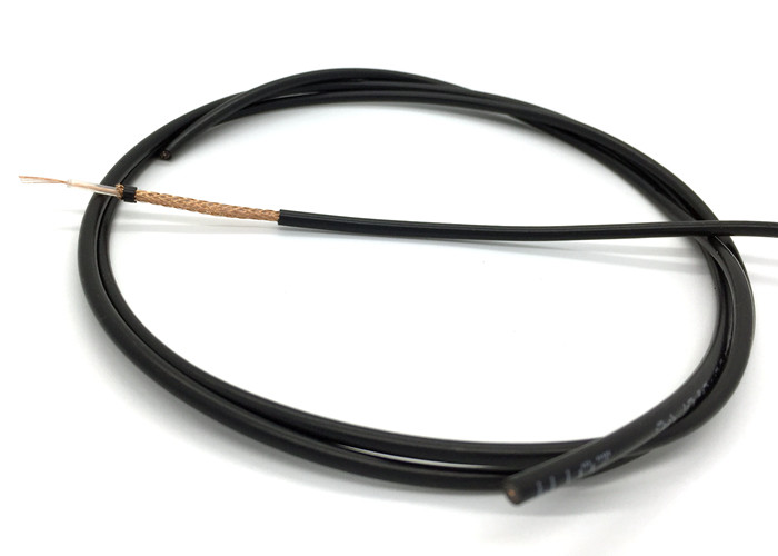 RG174U 50 Ohm Coax Cable Flexible 0.16*7 BC 26AWG Stranded For GPS Antenna