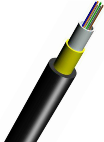 GYFXTY-FS-Ⅰ Uni - Tube Outdoor Fiber Optic Cable With Glass Yarn Strength