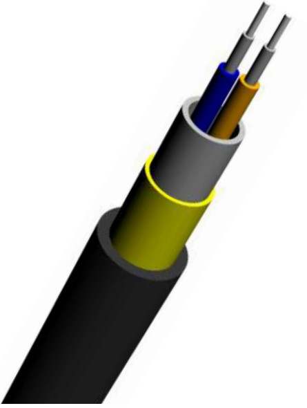 EFONC001 Flexible Soft Indoor Fiber Optic Cable Customized Jacket Color
