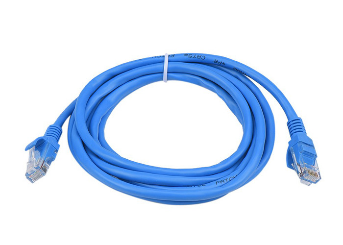 Injection Mold Cat5e UTP Lan Cable Patch Cords RJ45 Plug Ethernet Wire Customized Length