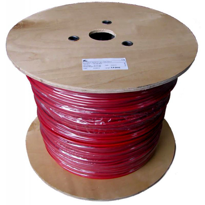 0.5mm² Solid CU FR Fire Resistant Cable Shielded 4C Security And Alarm System