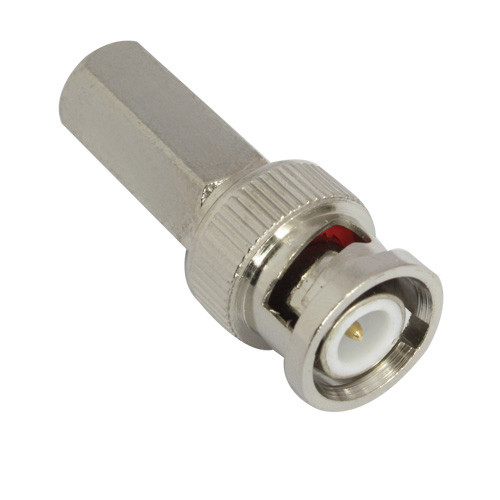 BNC Coaxial Connector Male Video Plug Coupler Connector for CCTV Camera and Coax Cable