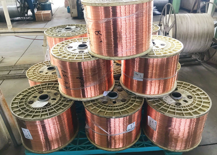 CCA Wire CCTV Cable Accessories Copper Clad Alluminium Raw Material