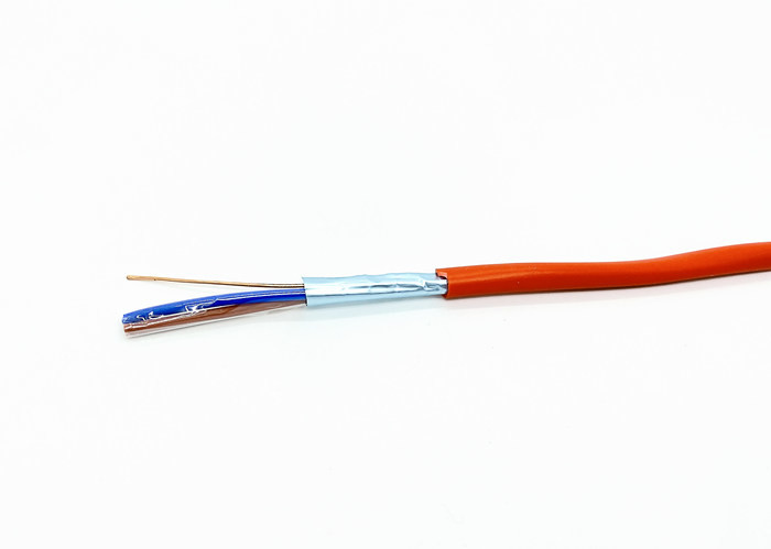 2.5mm² Solid Copper Shielded Fire Resistant Security Wire Alarm Cable 2 Cores