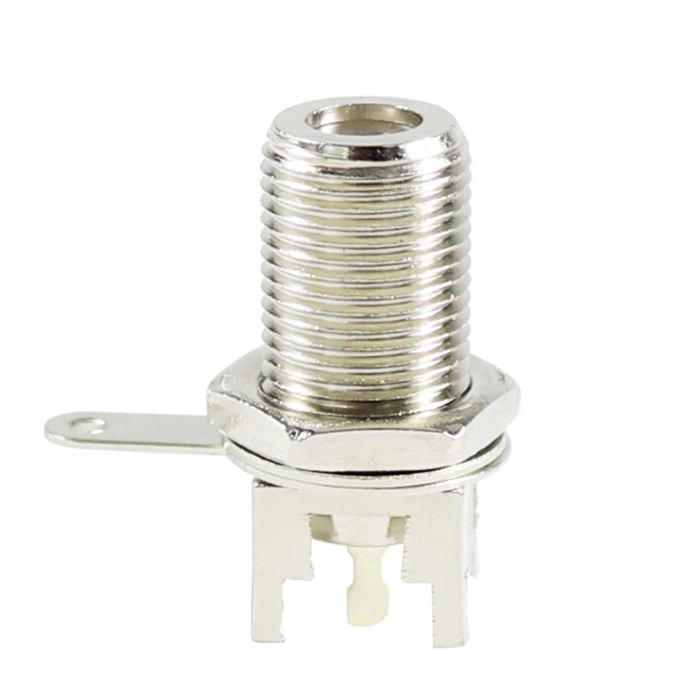Tower Type Female F 180 Coaxial Cable Connector