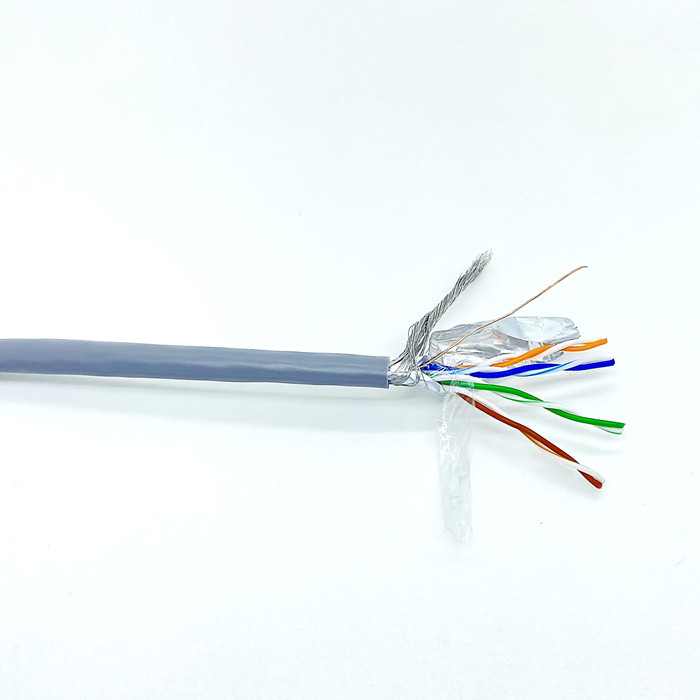 1000Mbps Double Shielded SF UTP Bulk CAT5E Cable